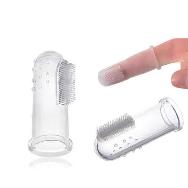 What is silicone finger brush is made of?