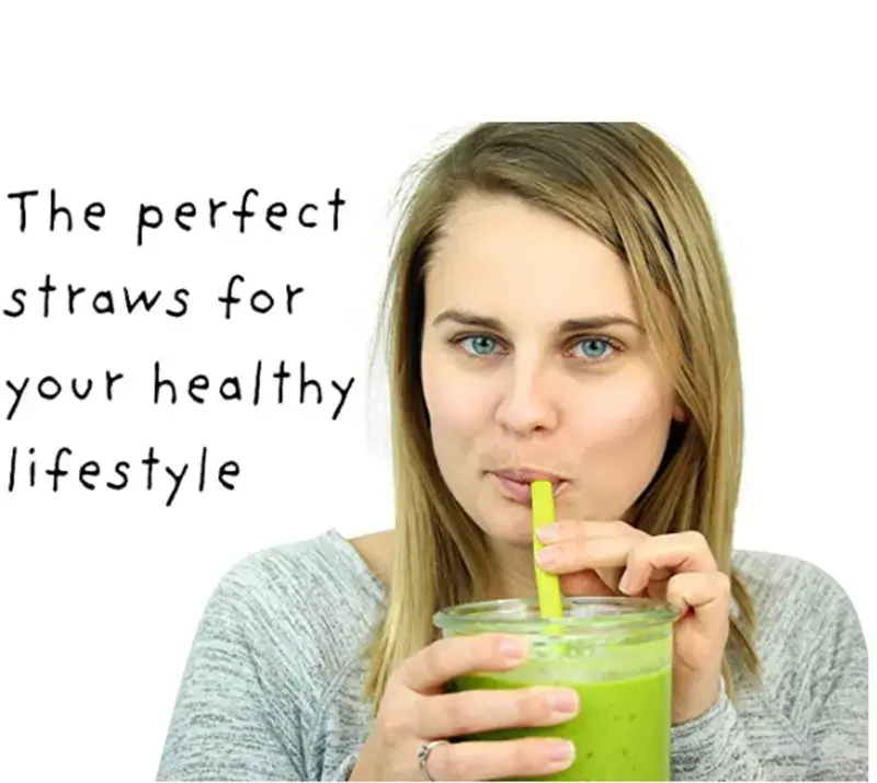 Silicone straws