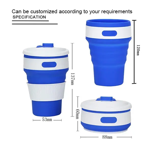 silicone folding cup