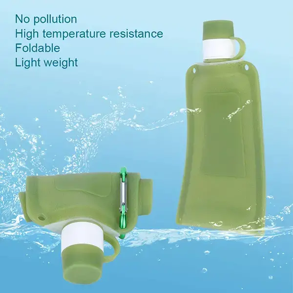 silicone water bottle