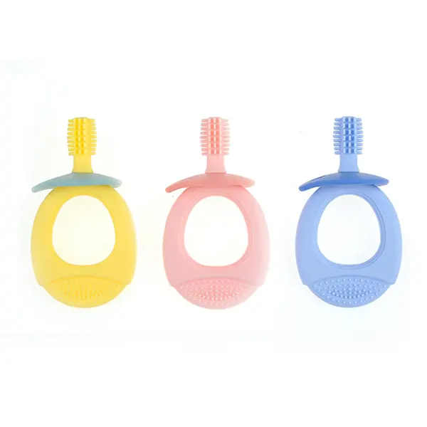 Infant Toothbrush Teether Silicone Molar Stick Manufacturer Custom