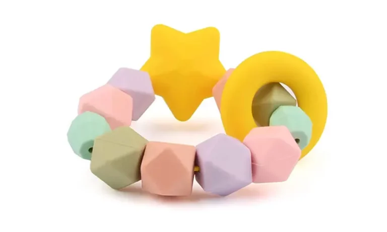 custom silicone baby beads