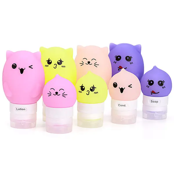 Silicone lotion bottle