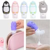 Portable Cute Refillable Silicone travel containers Shampoo Shower Gel Lotion Sub-bottling Tube Squeeze Container