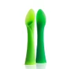 Silicone feeding spoons