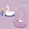 Silicone baby bib