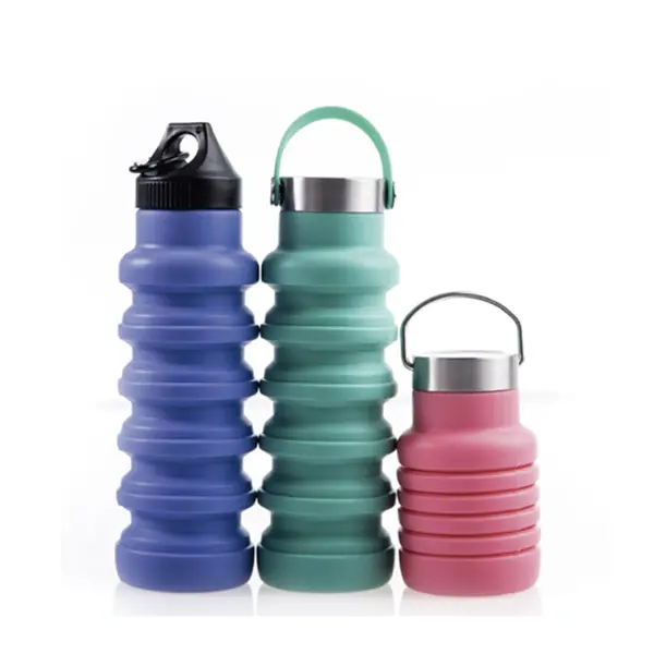 Silicone foldable water bottle