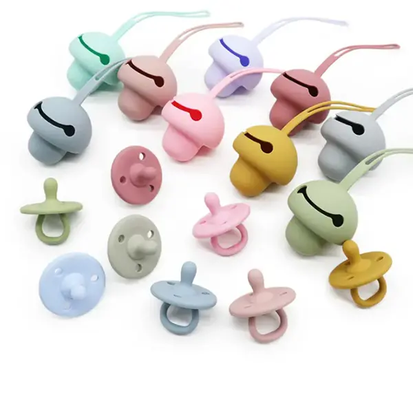 Baby Pacifier With Case Silicone