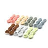 Silicone feeding spoons
