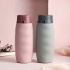 Portable Drinking 600ml Travel Outdoor Collapsible Silicone Foldable Water Bottles