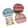 Silicone Baby Plate Divided Wholesale