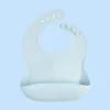 Food Grade Soft Waterproof Feeding Silicone Baby Bib Customized Wholesale