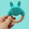 Custom and wholesale silicone teether for baby,OEM and ODM Serve, the best silicone toys to keep your baby happily.