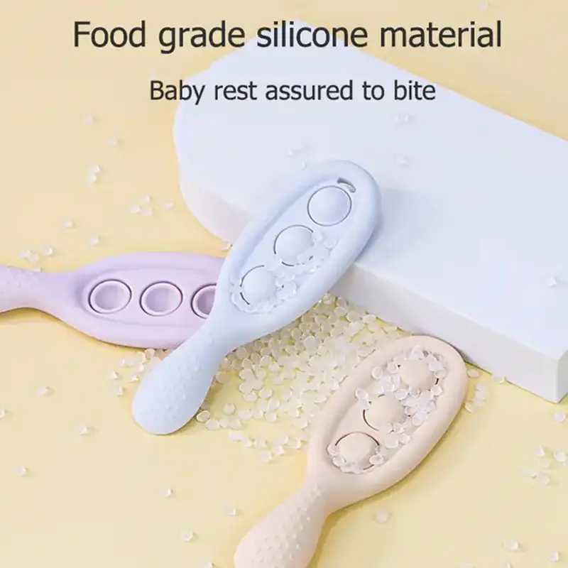 silicone baby teether