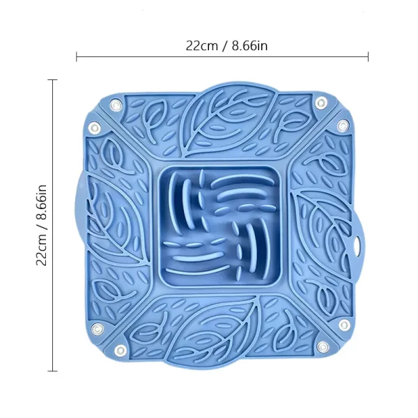 Silicone pet bowl mat