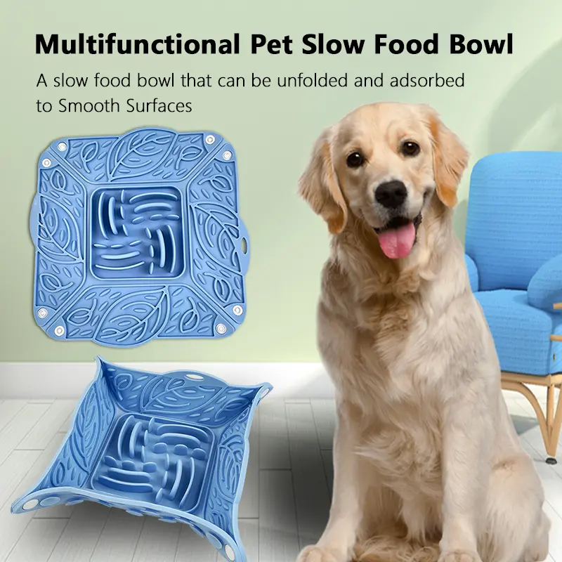 Silicone pet bowl mat