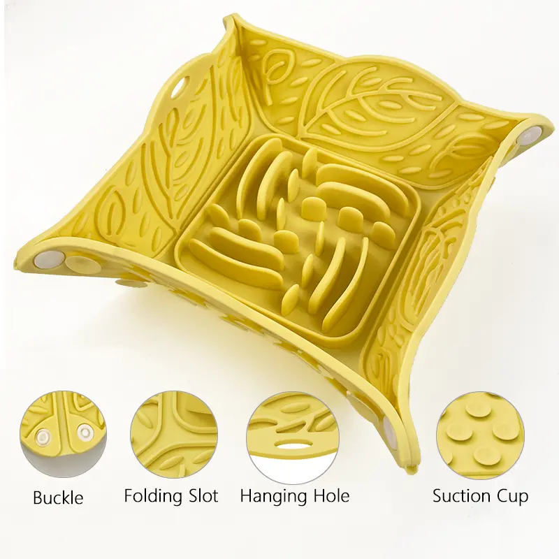 silicone pet bowl mat
