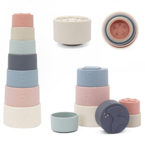Soft Silicone Stacking Rings