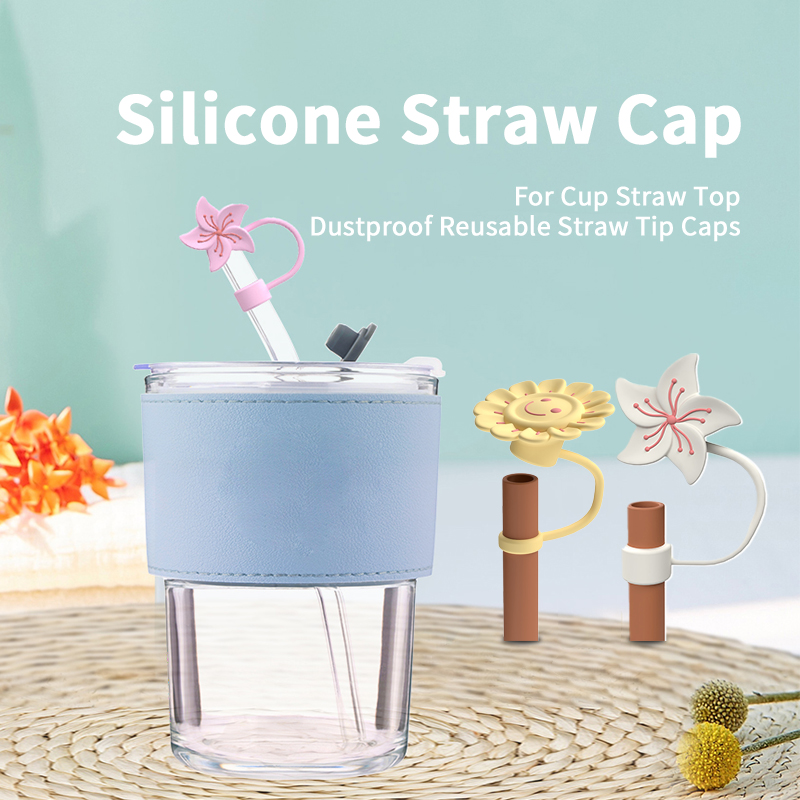 straw cover cap