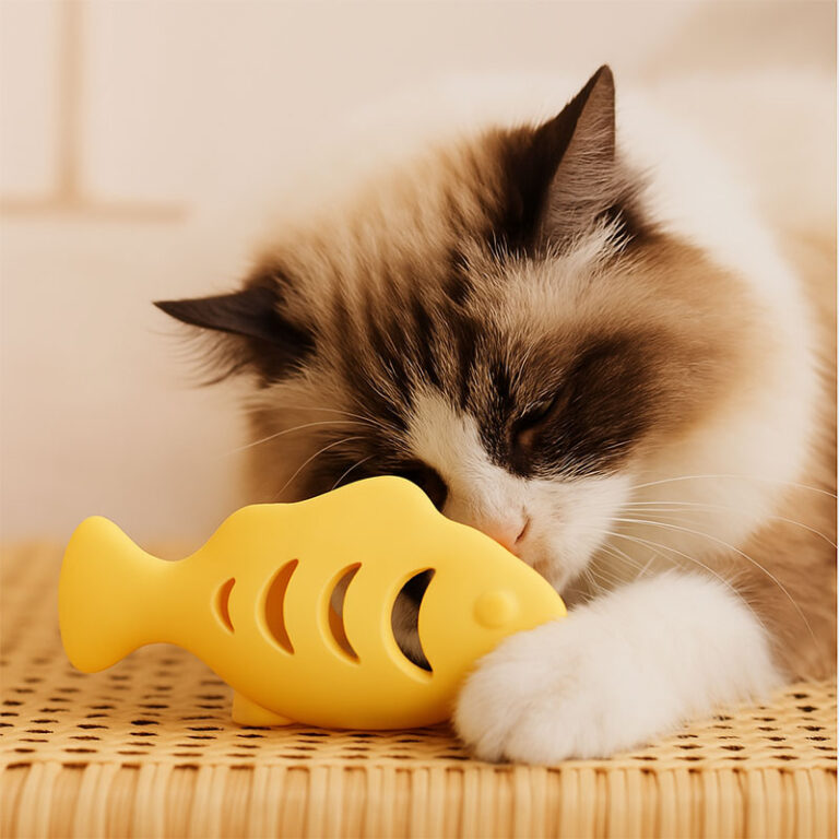 Eco-Friendly Silicone Catnip Ball Toys