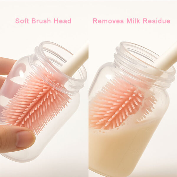 LYA Silicone baby bottle brush