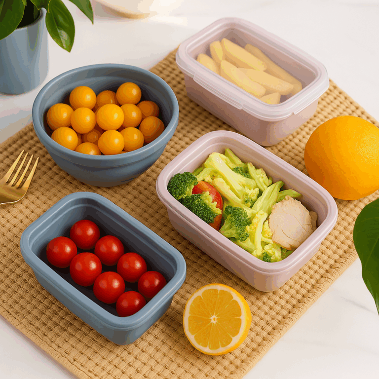Silicone Collapsible Lunch Box