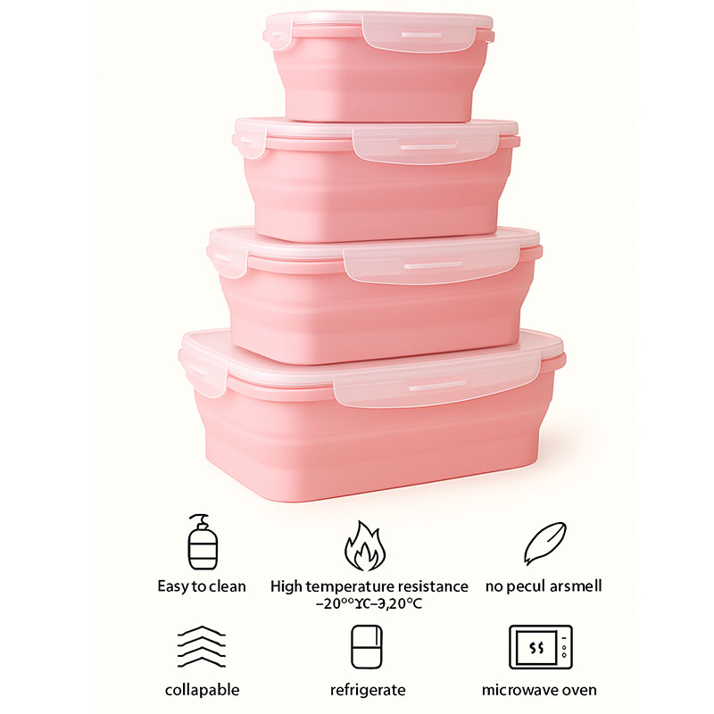 Silicone Foldable Lunch Box