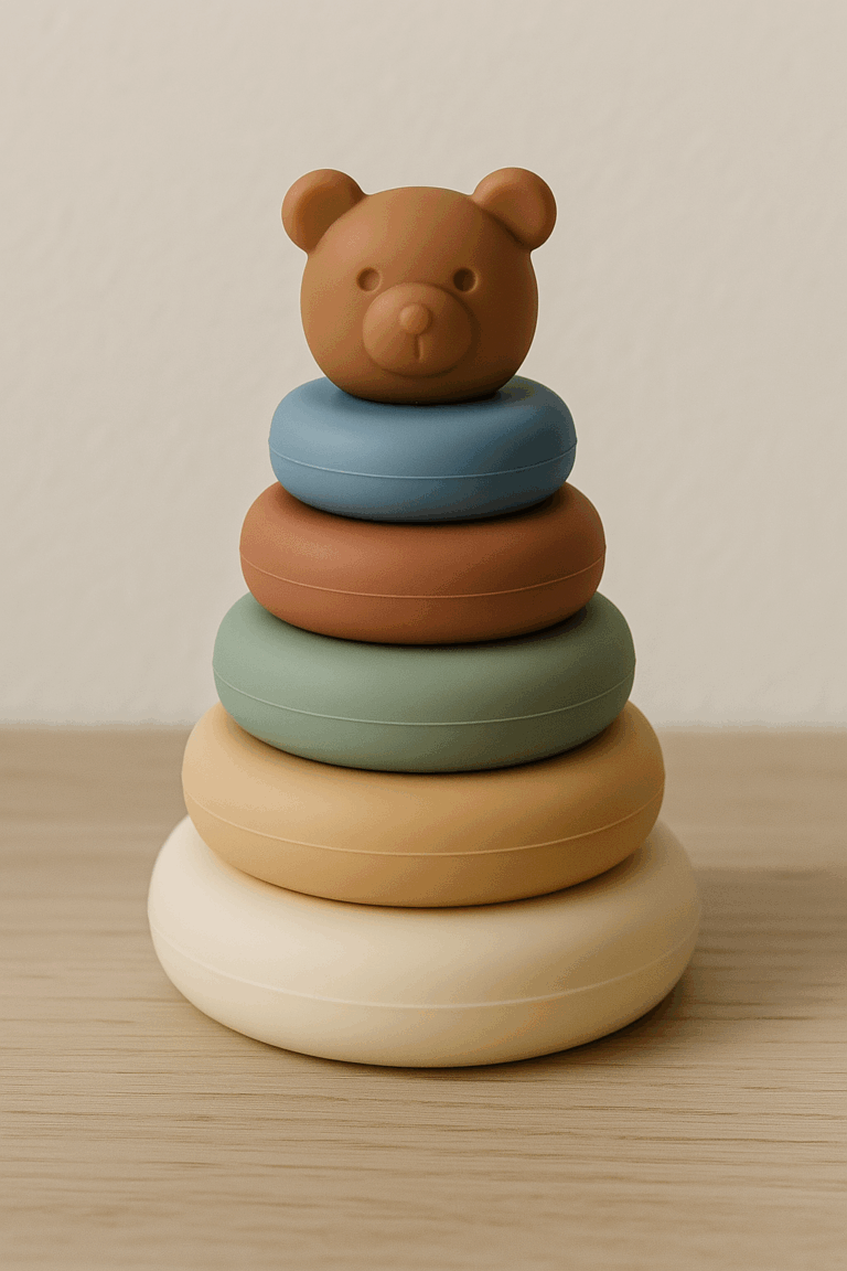 Soft Silicone Stacking Rings