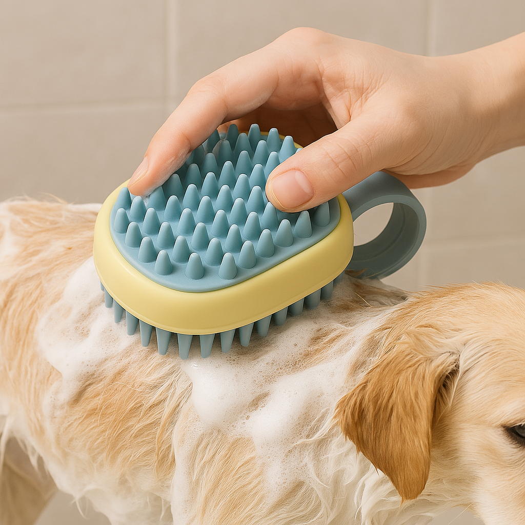 Silicone Grooming Brush