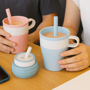 Customizable Silicone Collapsible Coffee Cup 