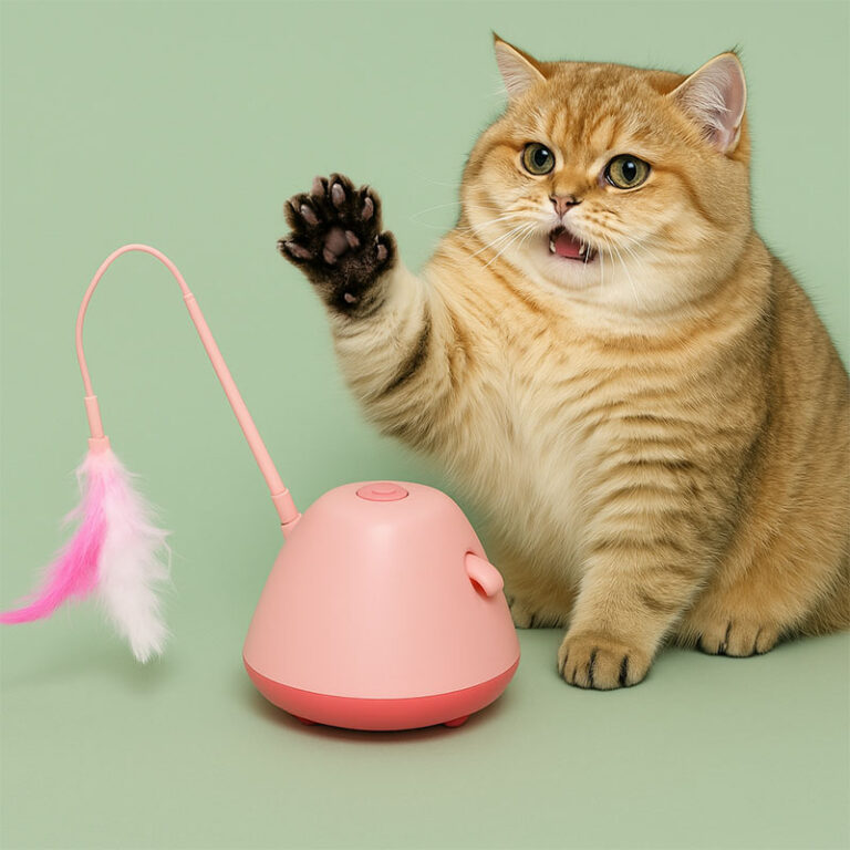 Smart Interactive Remote Control Cat Toy