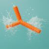 Y‑Shaped Silicone Sensory Chew Teether