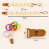 Baby Pacifier Clip & Dummy Chain, designed for modern parents who want safety, style, and peace of mind.