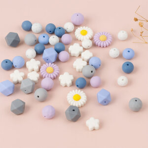 food-grade silicone Borjay teething beads