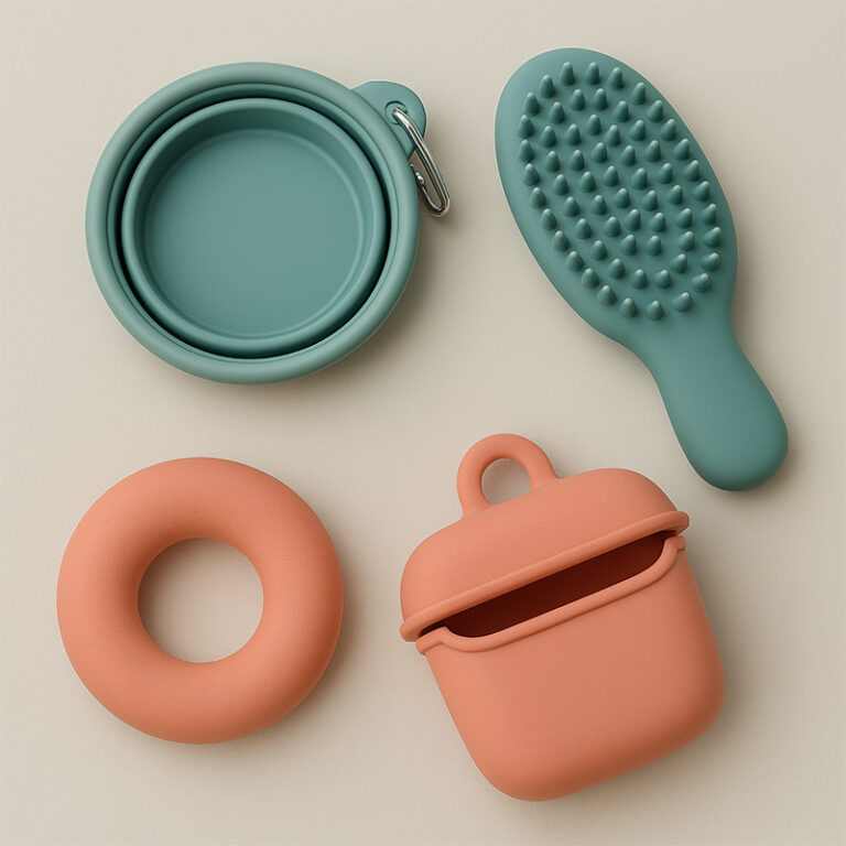 Food-grade & medical-grade silicone options