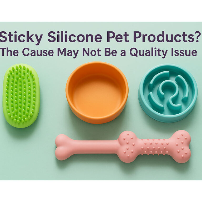 Sticky Silicone Pet Products? The Cause May Not Be a Quality Issue