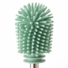 Soft silicone bristles for non-scratch bottle cleaning