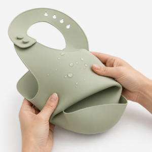Food grade BPA free silicone baby bib