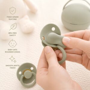 Food grade silicone pacifier material