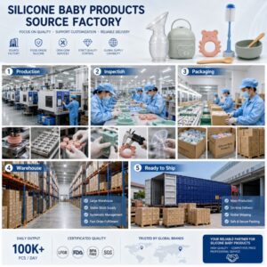Silicone maternity baby products factory