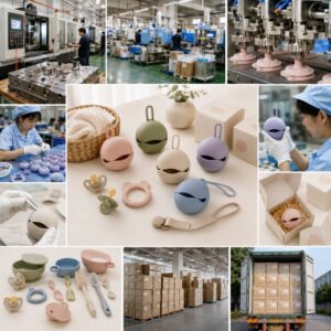 Silicone baby accessories factory