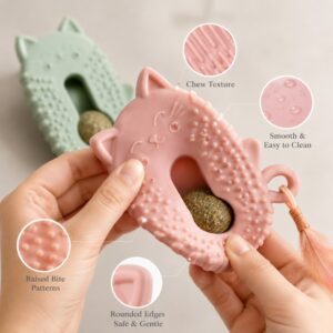 Food grade silicone cat teething toy material