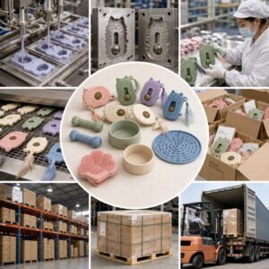 Silicone pet products factory