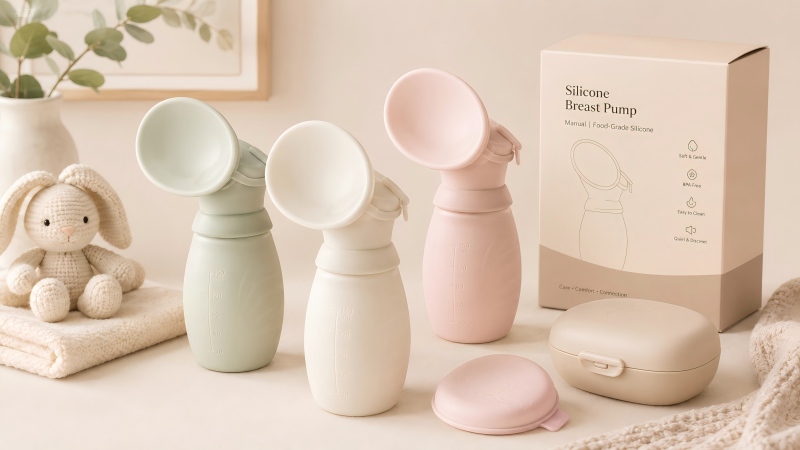 Custom silicone breast pump manufacturing