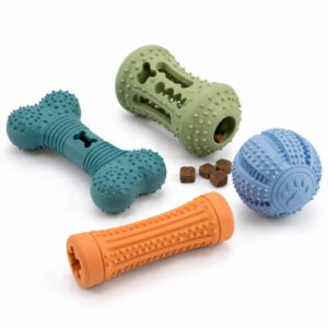 Custom silicone dog chew toy manufacturer
