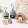 Custom silicone pacifier holder case manufacturer