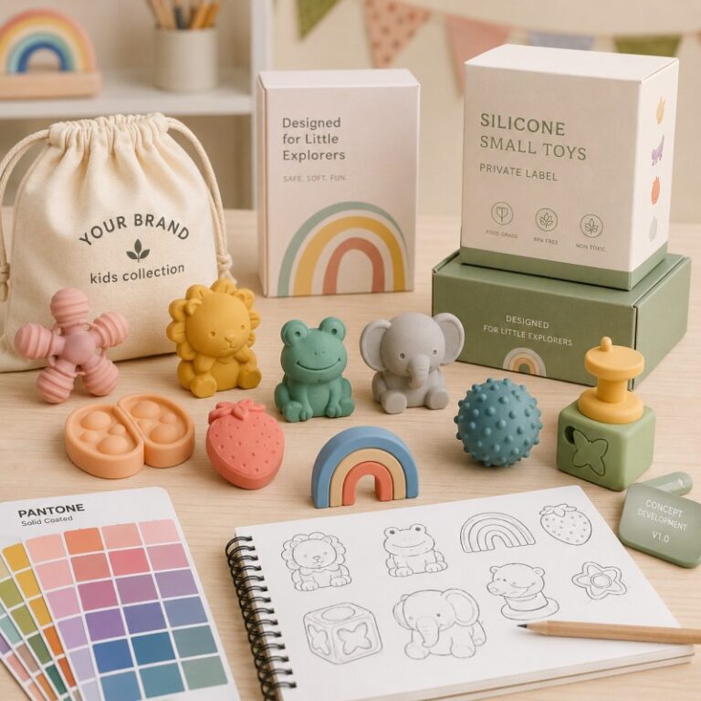 Custom silicone small toys manufacturing