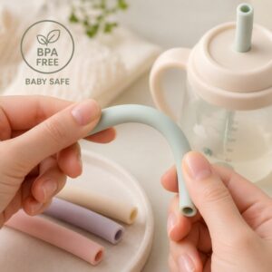 Food grade silicone straw material