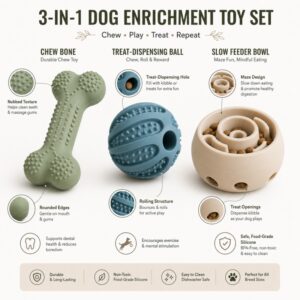Interactive silicone dog chew toy design