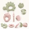 Food grade silicone baby teether material